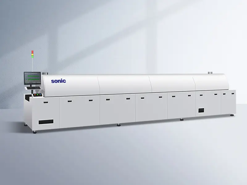 K-Series Lead-Free Hot Air Reflow Peralatan Solder